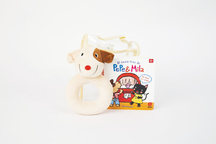 Pack El cucú-tras de Pepe y Mila + Sonajero