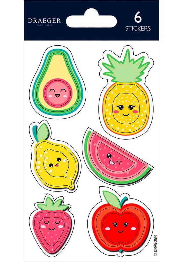 Enganxines Draeger 3D Fruites Kiwi 6u
