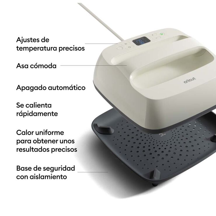 Cricut Easypress SE mitjana amb catifa