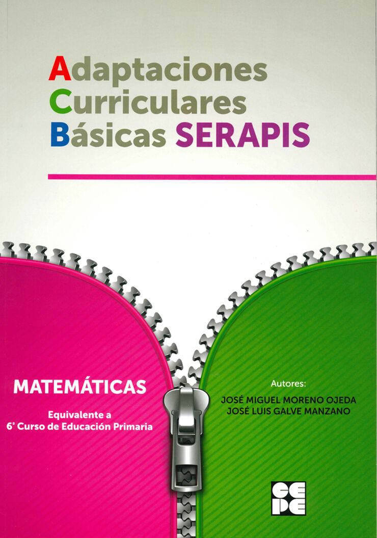 Matematicas 6P - Adaptaciones Curriculares B&aacute;sicas Serapis