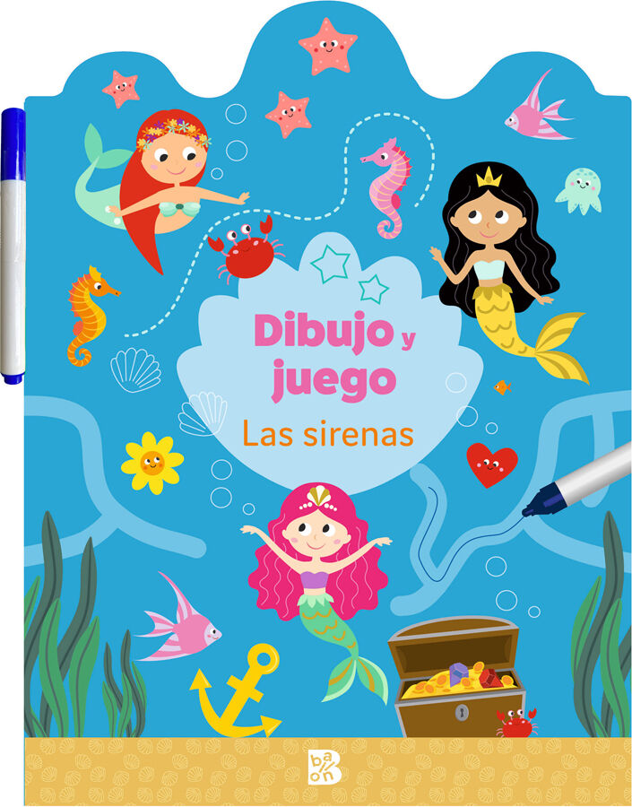 Dibujo y juego - Las sirenas