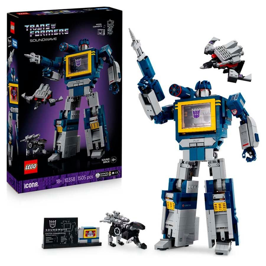 LEGO&reg; Icons Transformers: Soundwave 10358