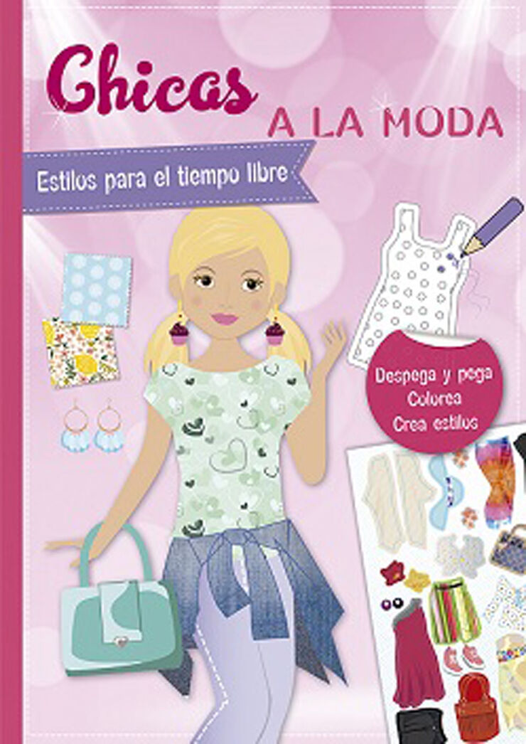 Chicas a la moda - Estilos para el tiempo libre - Pegatinas