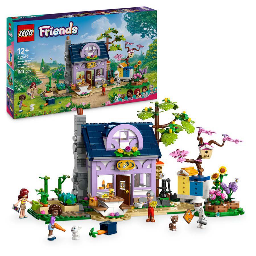 LEGO&reg; LEGO Friends Casa dels Apicultors i Jard&iacute; de Flors 42669
