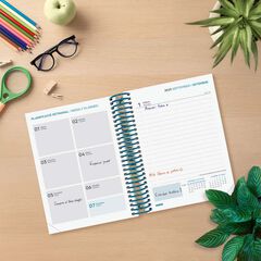 Agenda Finocam escolar Diva 1/8 dia/pàg cat 2025-26 selva