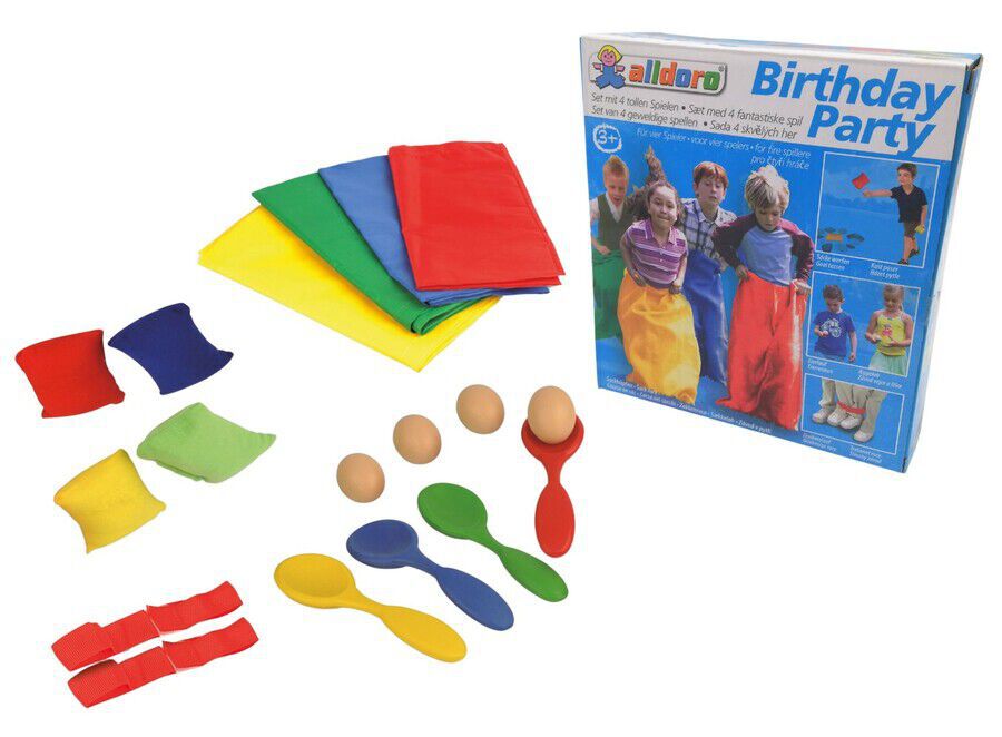 Kit de juegos aire libre 4 en 1
