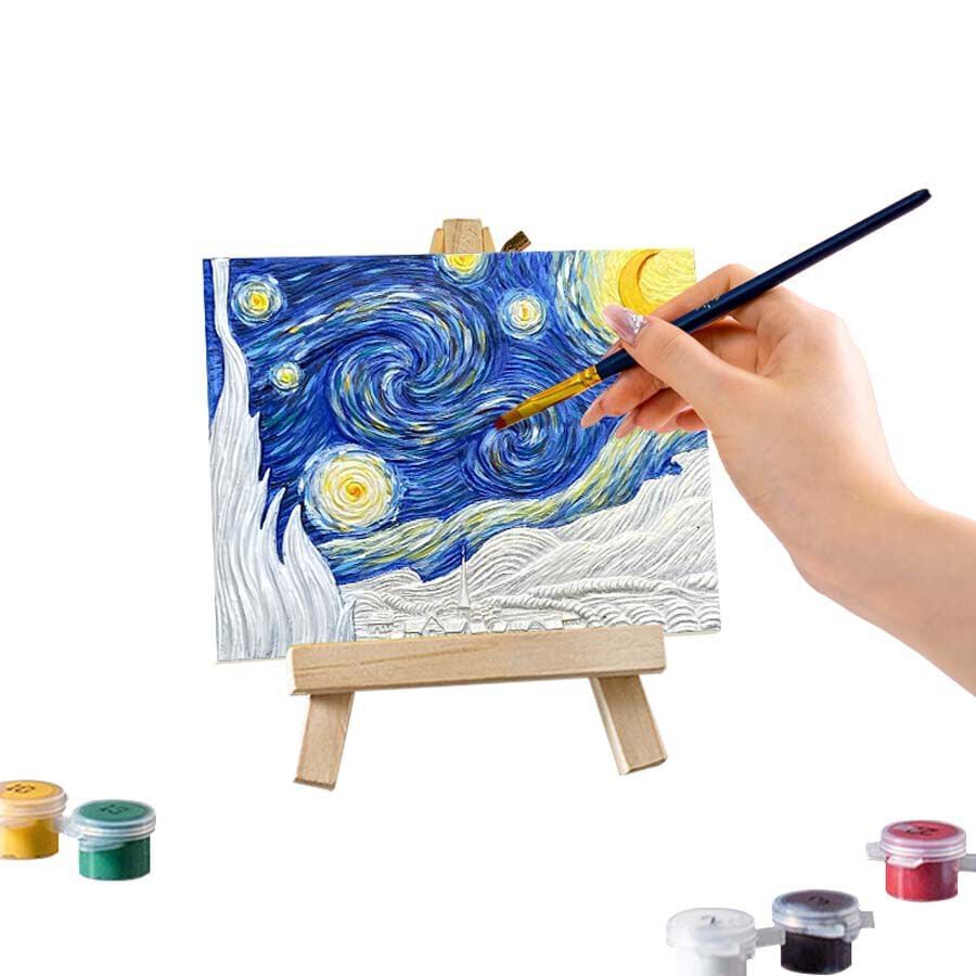 Pintura 3D Madnesstoys Mini La noche estrellada