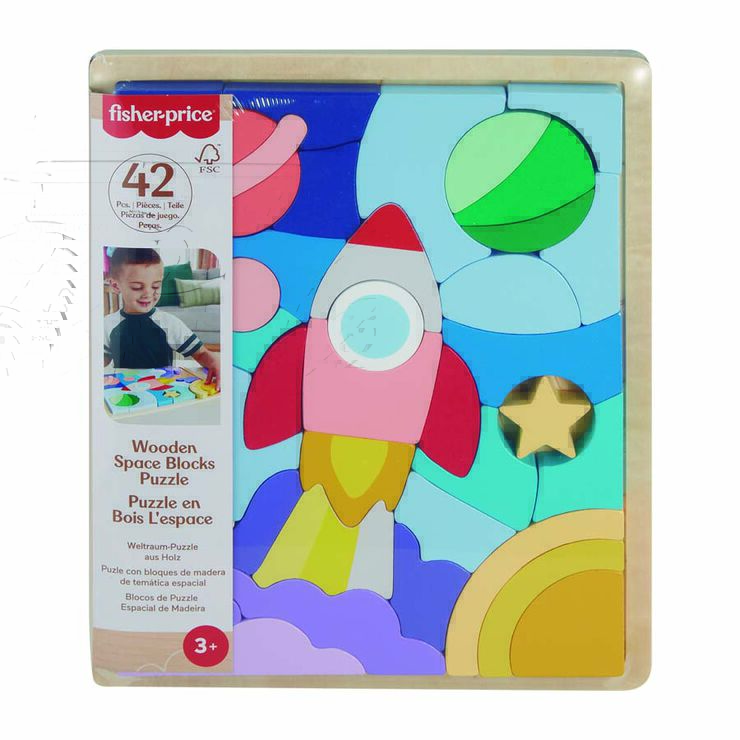 Fisher Price Encaje Madera Espacio