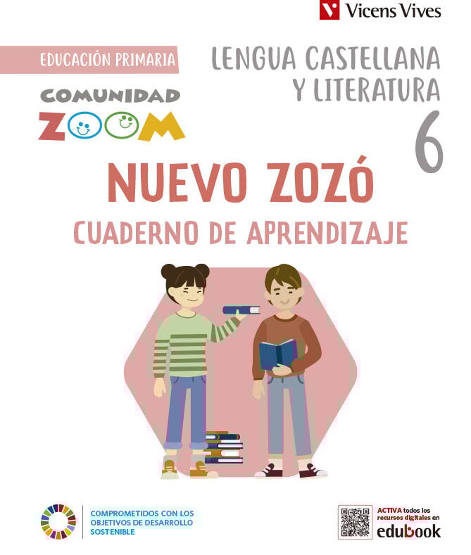 Nuevo Zoz&oacute; Lengua Castellana 6 C. Aprendizaje Comunidad Zoom Catalu&ntilde;a