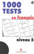 1000 Tests Français 5