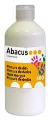 Pintura de dedos Abacus 500ml blanco Pintura de dedos Abacus 500ml blanco