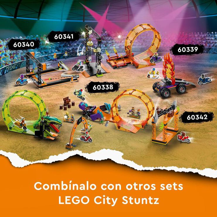 LEGO® City Stuntz Rizo Acrobático: Chimpancé Devastador 60338