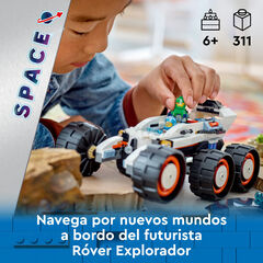 LEGO® City Róver Explorador Espacial y Vida Extraterrestre 60431