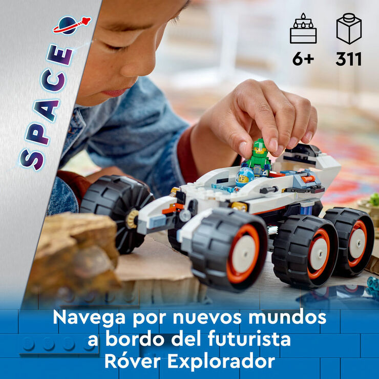 LEGO® City Róver Explorador Espacial i Vida Extraterrestre 60431