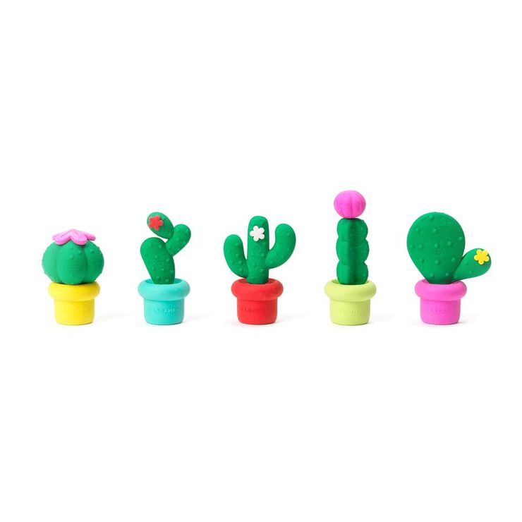 Set 5 Gomas Legami Cactus