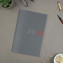 Agenda Planificador Finocam Y11 mes/vista mult 2026 gris
