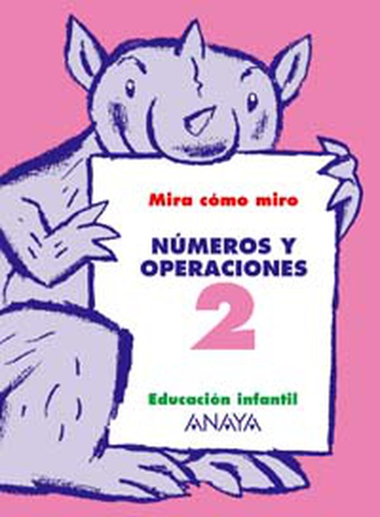 Números Y Operaciones 2 Infantil 4 Años