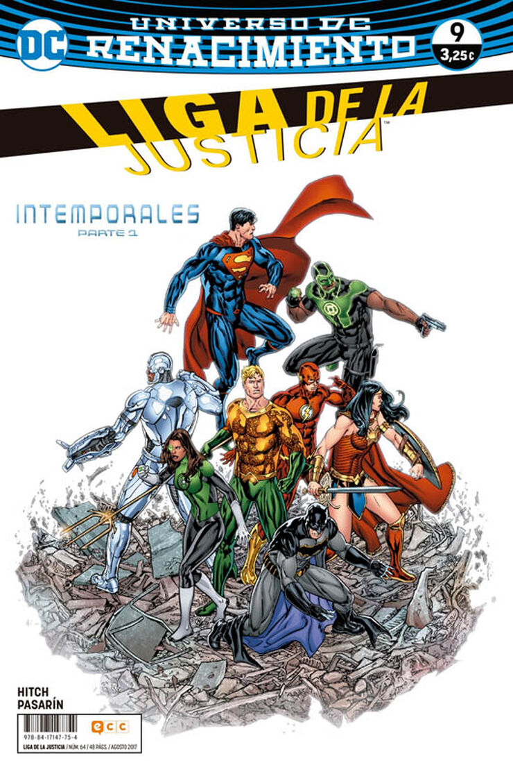 Liga de la Justicia núm. 64/ 9 (Renacimiento)