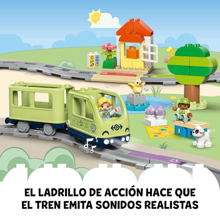 LEGO® DUPLO Town Aventura Ferroviaria Interactiva 10427