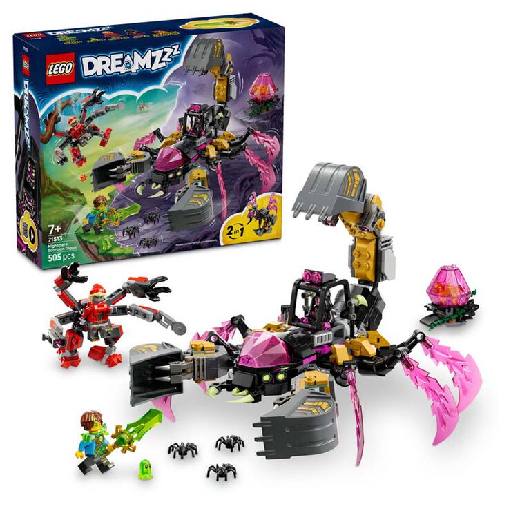 LEGO® DREAMZzz Excavadora Escorpí de Nigthmare 71513