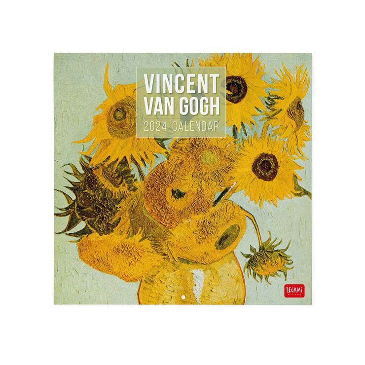 Calendari paret Legami 30X29 2024 Van Gogh