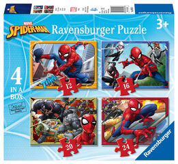 Puzle progresivos 12-16-20-24 Spiderman