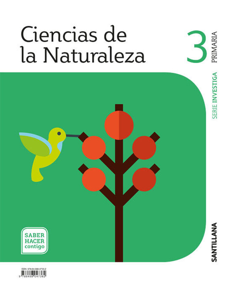 Naturales/Shc Primria 3 Santillana Text 9788468047362