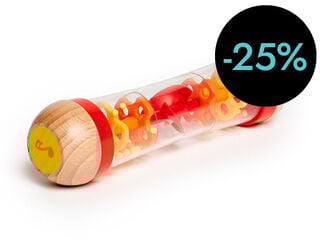 Palo de lluvia rojo 20 cm