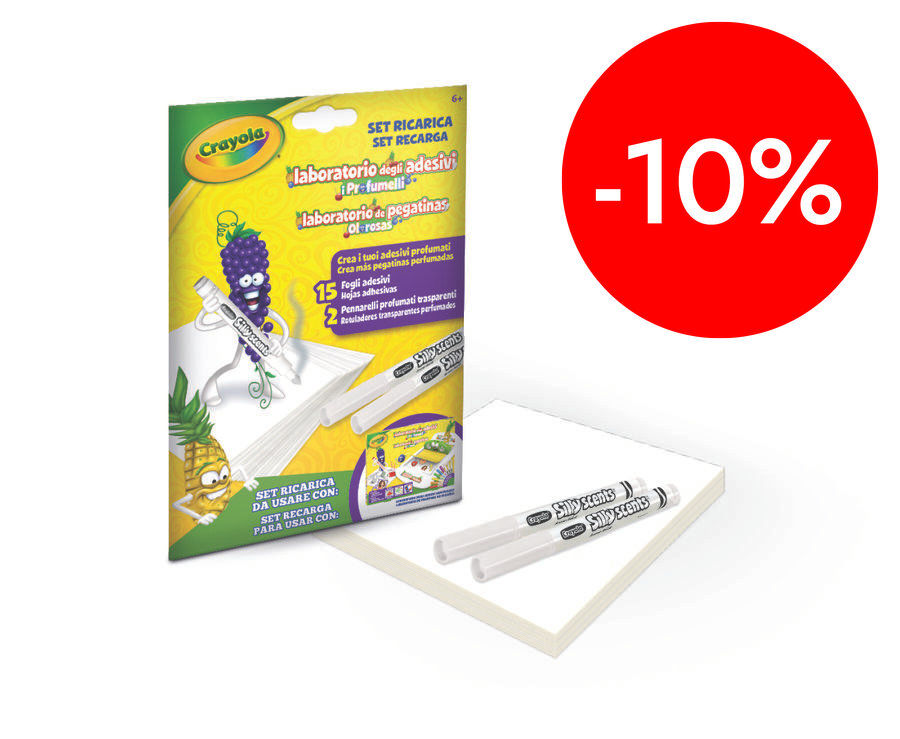 Recanvi Laboratori Enganxines Crayola