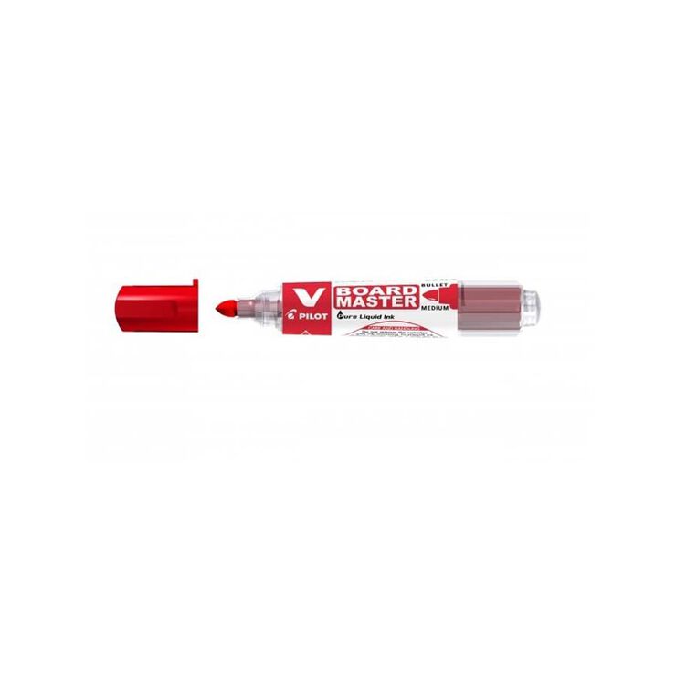 Rotuladores pizarra Pilot Board Master rojo 10u