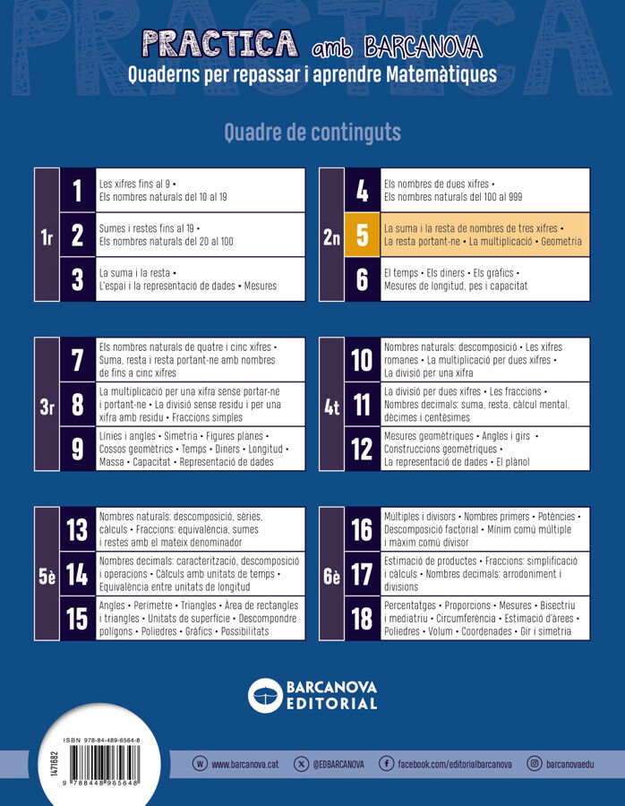 BARC Practica Matem&agrave;tiques 05 2n Prim&agrave;ria