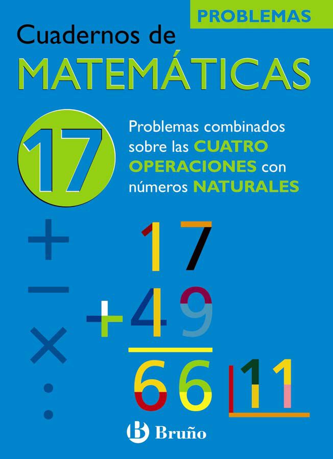 Matem&aacute;ticas 17 Problemas Combina Primaria