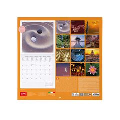 Calendario Pared Legami m/vista 2025 Piece Mind