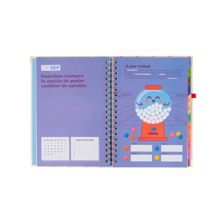 Agenda escolar Wonder Maxi semanal castellano 2026-2027 - Haz que cada d&iacute;a cuente