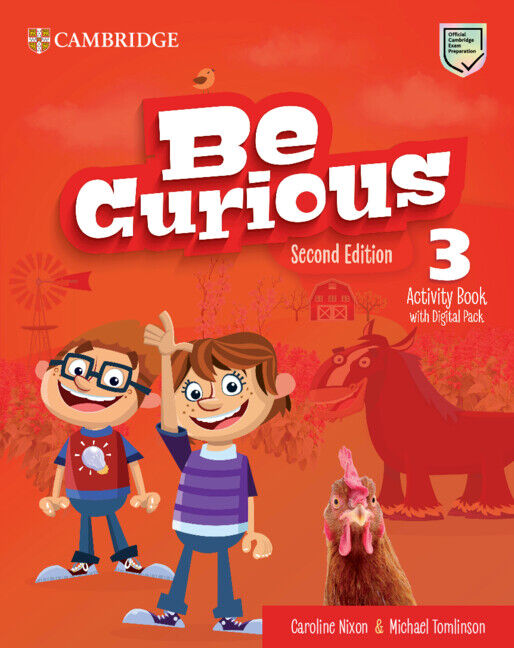 Be Curious Second edition Activity Book and Home Booklet with Digital Pack Level 3