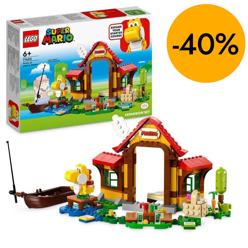 LEGO&reg; Super Mario Set d'Expansi&oacute; Picnic a la Casa de Mario 71422