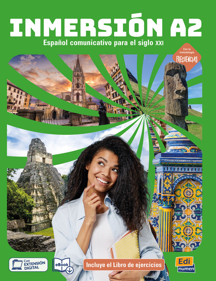 Inmersi&oacute;n A2 - Libro del estudiante / Libro de ejercicios + Digital