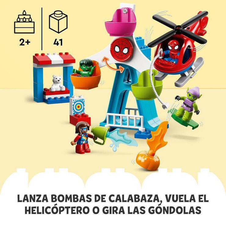 LEGO® DUPLO Spider-Man y sus Amigos: Aventura en la Feria 10963