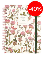 Agenda Finocam Moniquilla E10 sem/vista horizontal cas 2026 Amapola