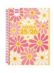 Agenda Finocam escolar Diva 1/4 setm/vista cat 2025-26 spring