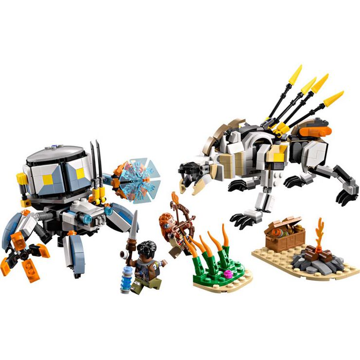 LEGO® Horizon Aloy y Varl vs. Cangrejo y Dientes Serrados 77037