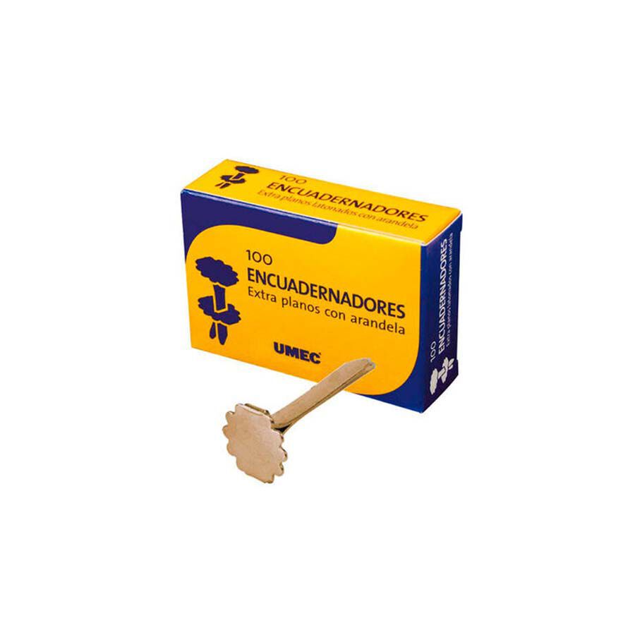 Enquadernador amb volandera 50mm Umec 100u
