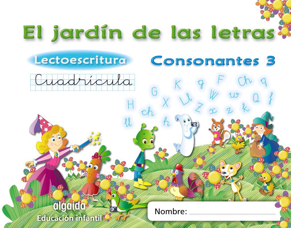 LECTOESCRITURA 3 CUADR&Iacute;CULA INFANTIL 5 ANYS Algaida Quaderns 9788498776256
