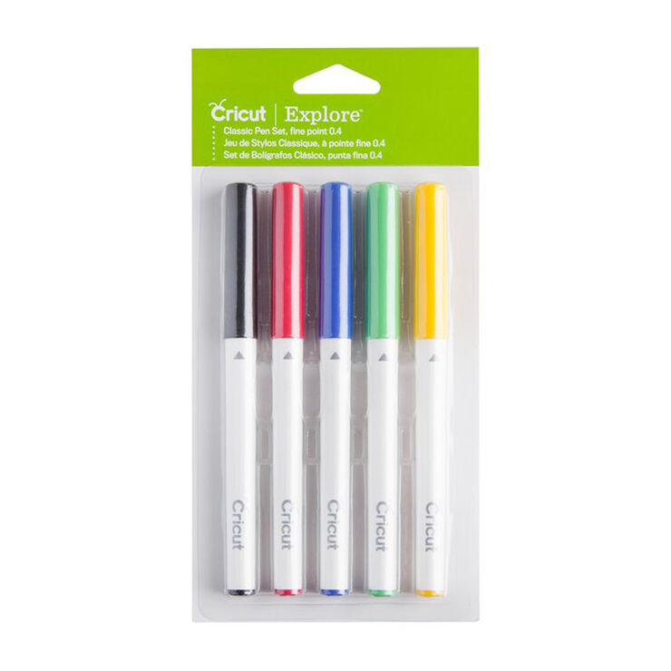 Cricut Retoladors Infusible Ink 0,4mm Clàssic 5 colors
