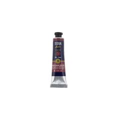 Pintura al óleo Titan 20ml carmín granza oscuro