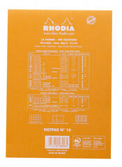 BLOC RHODIA DOTS A5 80F CARBASSA