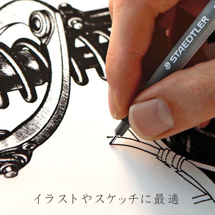Rotulador Calibrado Staedtler Pigment liner 308 1,0 mm