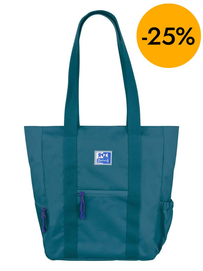 Tote Bag B-Trendy Oxford aqua