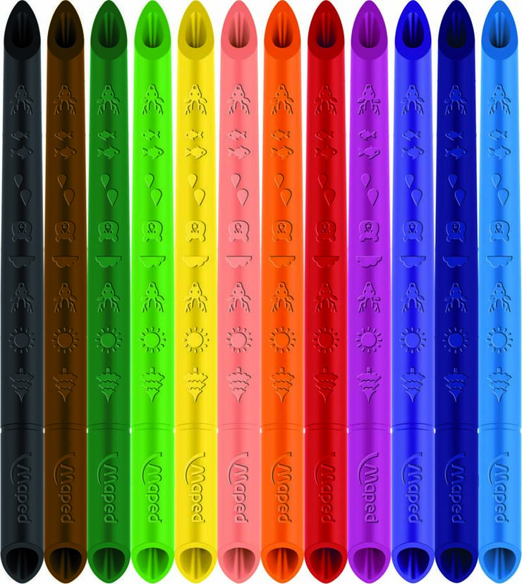 Lápices Maped Peps Infinity 12 colores