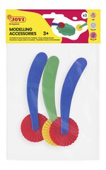 Cortadores plastilina ondulados Jovi 3u